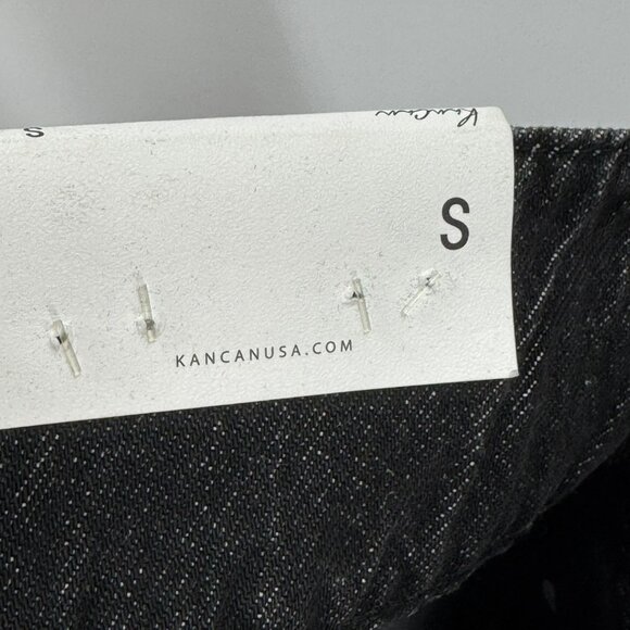 KanCan Black High Rise Distressed Denim Shorts Womens Size S - Picture 10 of 10